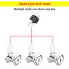 Qrity 1 x Cabinet Lock, Letter Box Lock for Single