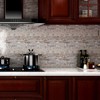 Yipscazo 1 Sheet Peel and Stick Stone Metal Tile Backsplash,
