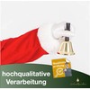 Christmas Bell, Gold Bell - Accessory for Santa Costume, Santa