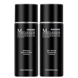 Tosowoong Men's Booster Skin Lotion 2-piece set 150ml+30ml travel size / 맨즈부스터 스킨로션 2종세트 150ml+30ml 여행용 구성