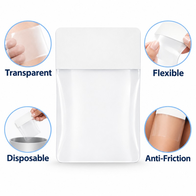 Invisible Leg Lifting Tightening Patches for Thigh Smoothing - Transparent