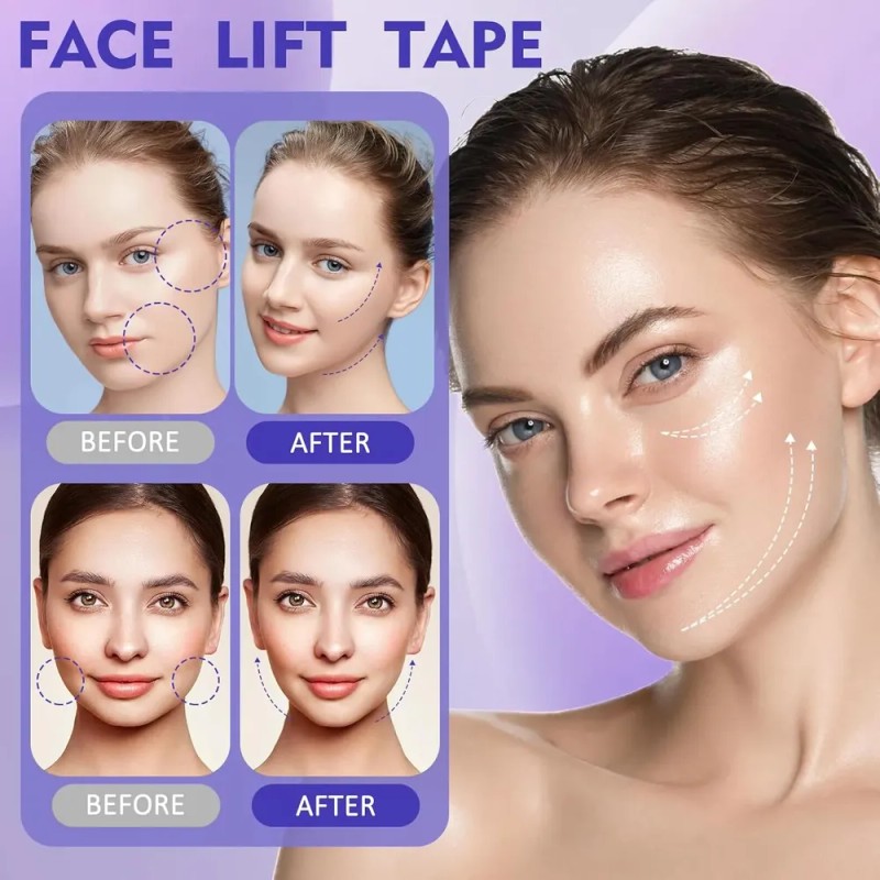 Parches Invisibles Para Lifting Facial (180 Piezas)