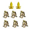 GZVKE Driver and Passenger Side Front Bumper Guards Pads Inserts