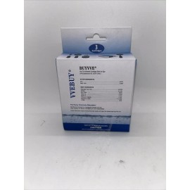 vvebuy (3) Blue Hot Tub Mineral Ion Cartridge Pool for Bullfrog Spa 1.4"x4.5"in