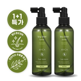 Abka Abca 1+ 1 Tea Tree Symptom Relief Hair Tonic 200ml / 아브카 1+ 1 티트리 증상완화 헤어토닉 200ml