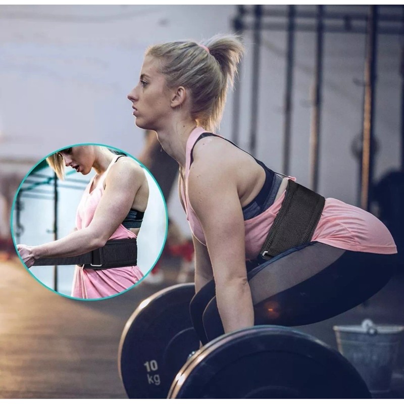 FWD Cinturón Pesas Faja Levantamiento Halterofilia Crossfit Gym