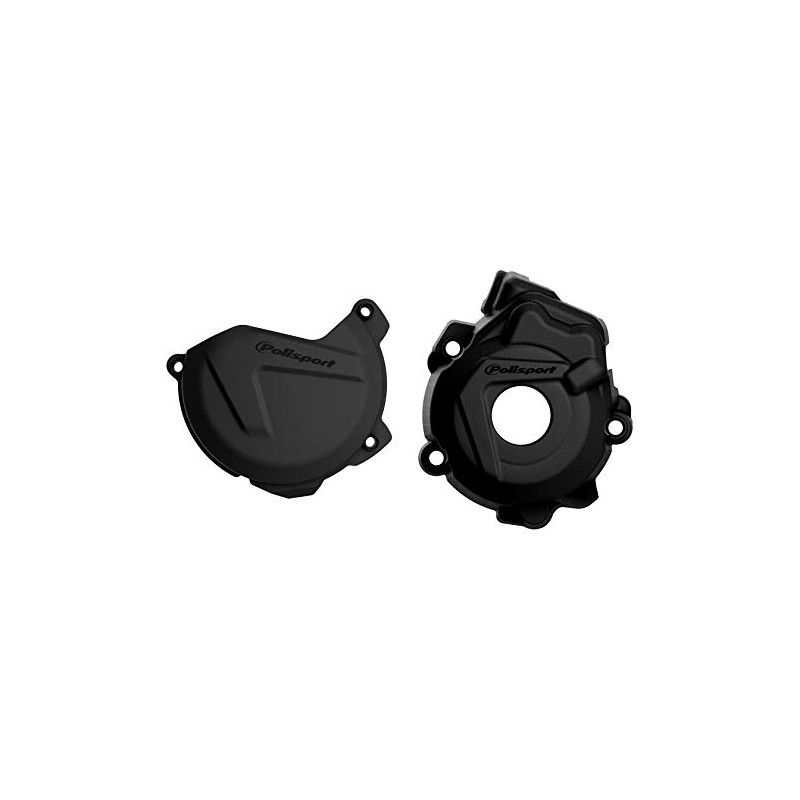 Polisport Clutch / Ignition Cover Protector Black