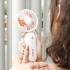 Portable Neck Fan Mini Hanging Handheld 3 Speed Battery Operated
