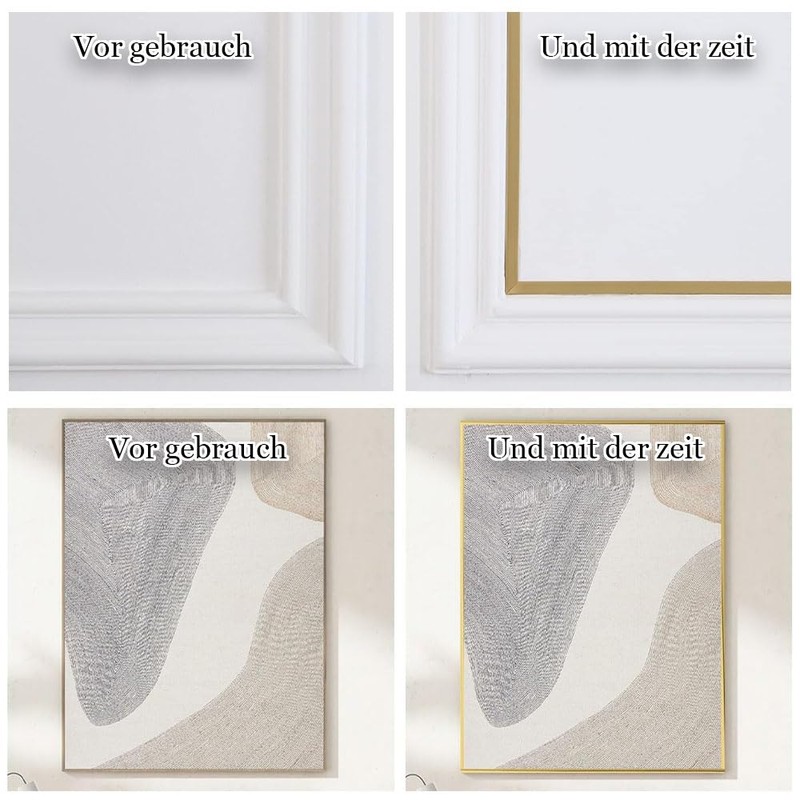 Peel and Stick Wall Moulding Panels Panelling Kit Coving for