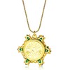 Confede Anastasia Necklace-Lost Princess Inspired Together In Paris Emerald Stone