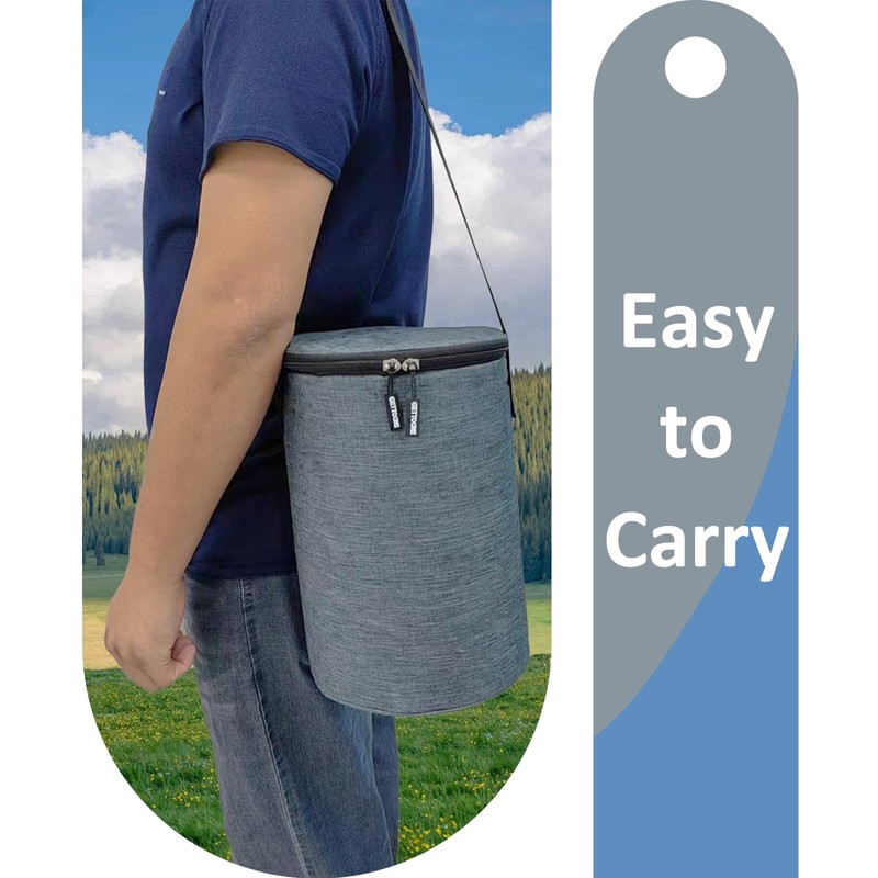 All-in-One Party Cooler Bag with Folding Design and Insulated Compartments