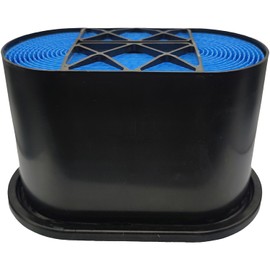 XYZIL Air Filter P951850 333/D2696 Compatible with Donaldson Primary Obround Powercore Compatible with JCB 333/D8248 1400B 1550B 1600B 1700B 214 215 216 217 225 3CX 4CX 560-80 VM117