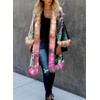 Sequin Coat for Women Smart LED Light up 15 color