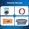 Nilight Window Visors for Ford Edge 2015 2016 2017 2018
