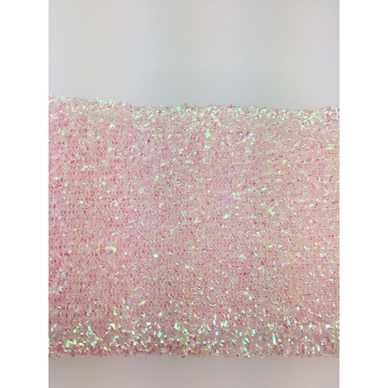 Marna W032P Glitter Sponge for Bathtubs (Pink), Bath Sponge (For