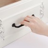 WEAVERBIRD Cabinet Handles Matte Black 128mm Drawer Pulls Aluminum Alloy