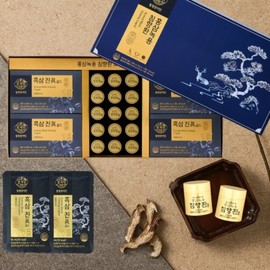 Dongwon Cheonjiin 천지인 (동원) 홍삼녹용 침향환 혼합세트 (50gx20포 + 3.75gx15환) Cheonjiin (Dongwon) Red Ginseng Deer Antler Agarwood Pill Mixed Set (50gx20 Packs + 3.75gx15 Pills)