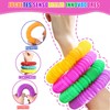 20 Pop Tubes Fidget Toys, 16 Mini Tubos Sensoriales y