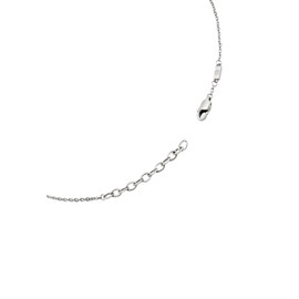 Breil Jewel TJ3637 Collection Tag and Cross Necklace for Men in Steel Colour Silver with Cubic Zirconia, Alloy Steel, Alloy Steel