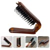 Minkissy Portable Hair Brush Hair Massage Comb Brush for Travel