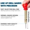 Hakkin 3pcs M35 Cobalt Step Drill Bit for Metal 1/8"-7/8"(34
