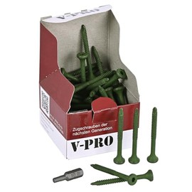 MULTIPICK Locksmith Pull Screw - [4.2 x 48 mm] Pull Screw Door Opening - Cylinder Puller Screws Set - Lock Screw Door Cylinder - Pull Screws Bell - Pack of 50