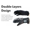 Ski Gloves with Wrist Guard Protection Pads & Removable Liners,