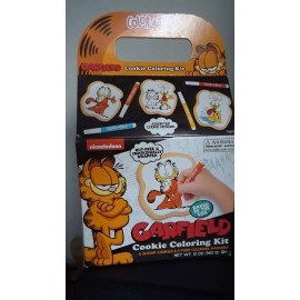 Nickelodeon Garfield Cookie Coloring Kit New Color-A-Treat BB Date 3/03/2025
