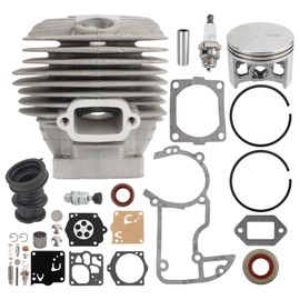 Carbhub Cylinder Piston Gasket Kit for S tihl MS660 064 066 MS640 MS650 Chainsaws Carb for 1122 020 1211 Replacement Parts Nikasil Coated