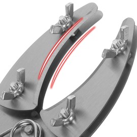 TEHAUX 1pc Peeling Shears Fruit Planting Tool Girdling Tool for Fruit Tree Bark Tree Stripping Tool Planting Pruning Tool Circumcision Shears Peel The Bark Steel Second Generation