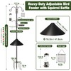 ERYTLLY Bird Feeders Bird Feeding Station Kit Bird Feeding Pole