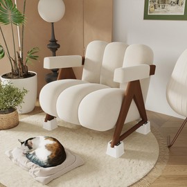 Whynonap Bed Risers 3 Inch Set of 8 for Wheels, Heavy Duty Bed Elevators Lifts Up 2,000 lbs Furniture Risers 3 in fits for Casters or Legs of Sofa, Table, Bed Frame, While