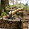 SUPVOX 2pcs Leather Axe Protector Cover Camping Hatchet Head Protective