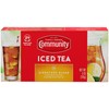 Community Coffee Signature Iced Tea, 288 Family Size Tea Bags,