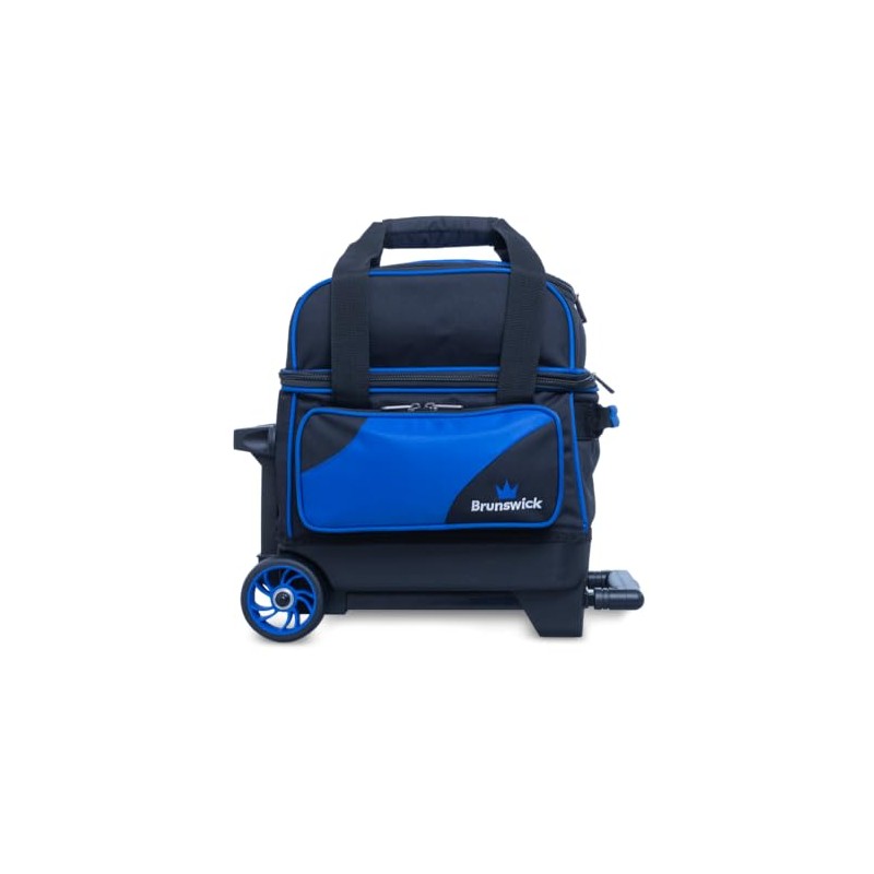 Brunswick Zone Single Roller Bowling Bag (Blue)