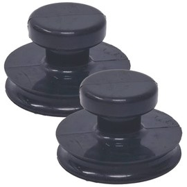 Mikinona 2pcs Bodhisattva Bowl Suction Cup Handle Sound Bowl Stabilizer Buddha Sound Bowl Suction Cups Zen Decoration Singing Bowl Lifting Handle Suction Handle Bowl Mat Rubber