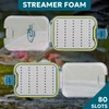 SF Fly Fishing Box Pocket Waterproof Plastic Double Side with