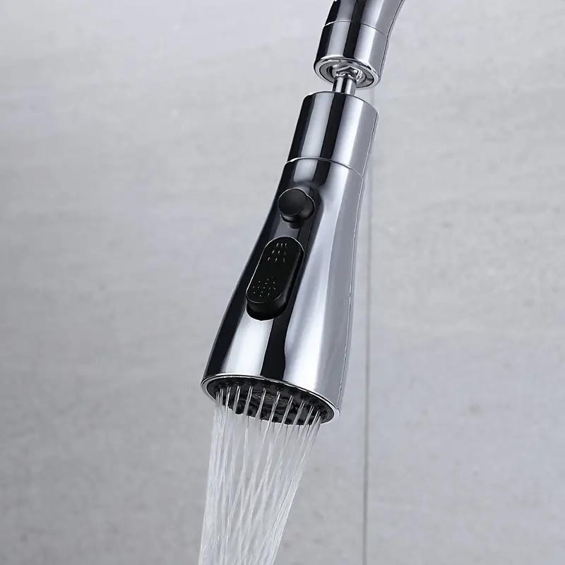 Kitchen Faucet Extender, 3-speed Rotating Faucet Nozzle with High-pressure Sprayer,