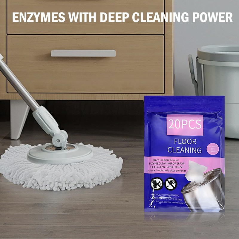 QPBAE-M Hard Floor Cleaner, Lavender Fresh Scent, 20 count (1