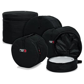 Gator Cases Protechtor Series 5 piece Padded Drum Bag Set for Standard Kits; 22" Kick, 12” Tom, 13” Tom, 16” Tom, 14” Snare (GP-STANDARD-100)