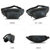 Genuine Leather Fanny Packs for Men and Women Hip Waist