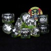 King of Crits Nuclear Fallout 11 Dice Set | Glow