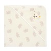 Steiff Elefäntle Hooded Bath Towel, Cloud dancer