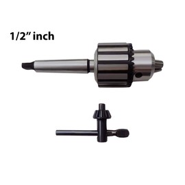 Wood Lathe Drill Chuck Fits - Jet 1221Vs Wood Lathe - 1/2 Inch Heavy Duty Drill Chuck - Replacement Drill Chuck - Made in the USA