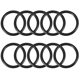 uxcell Nitrile Rubber O-Rings 40mm OD 32mm ID 4mm Width, Metric Sealing Gasket, Pack of 10