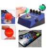 Jiayouy Guitar Effect Pedal Footswitch Toppers Foot Nail Cap Protection