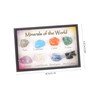 VILLFUL 1set Natural Specimen for Science Education Irregular Ores for