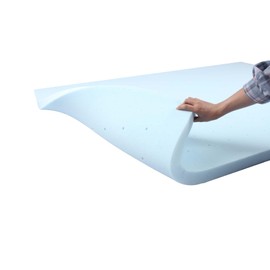 Clara Clark Memory Foam Mattress Topper - 4 Inch Twin XL Mattress Topper, Ventilated Design & Cooling Gel Infused Mattress Pads for Sleeper, College Dorm Room Essentials Mattress Topper TwinXL Size 4"