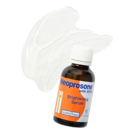 Neoprosone Sérum Despigmentante Blanqueador Iluminador Vitamina C y Alfa Arbutina 30ml Todo Tipo de Piel Quita Manchas Oscuras Melasma Profundo Paño Antiedad Antiarrugas