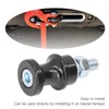 Winch Hook Stand Bolt Mount Steel Rust Proof for 3/8in